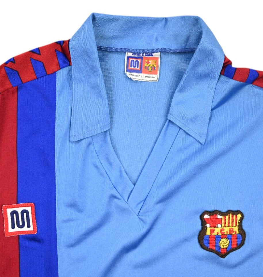 Maillot Extérieur FC Barcelona 1985-91 Meyba Vintage 9/10