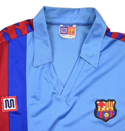 Maillot Extérieur FC Barcelona 1985-91 Meyba Vintage 9/10