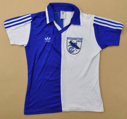 Maillot Grasshopper Zurich Domicile Adidas Vintage 1985-1991