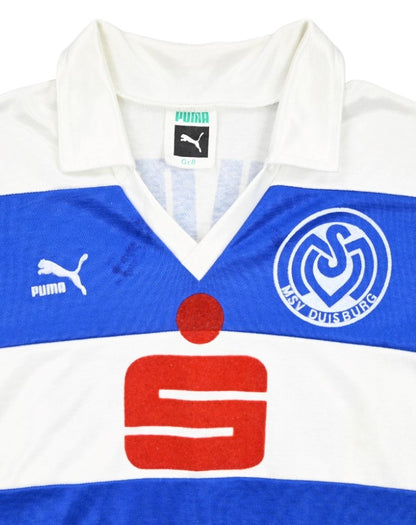 Maillot MSV Duisburg 1986-87 Domicile Puma Vintage #16 L