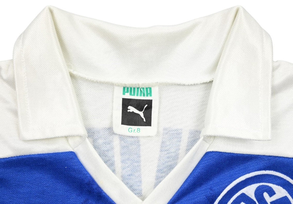 Maillot MSV Duisburg 1986-87 Domicile Puma Vintage #16 L