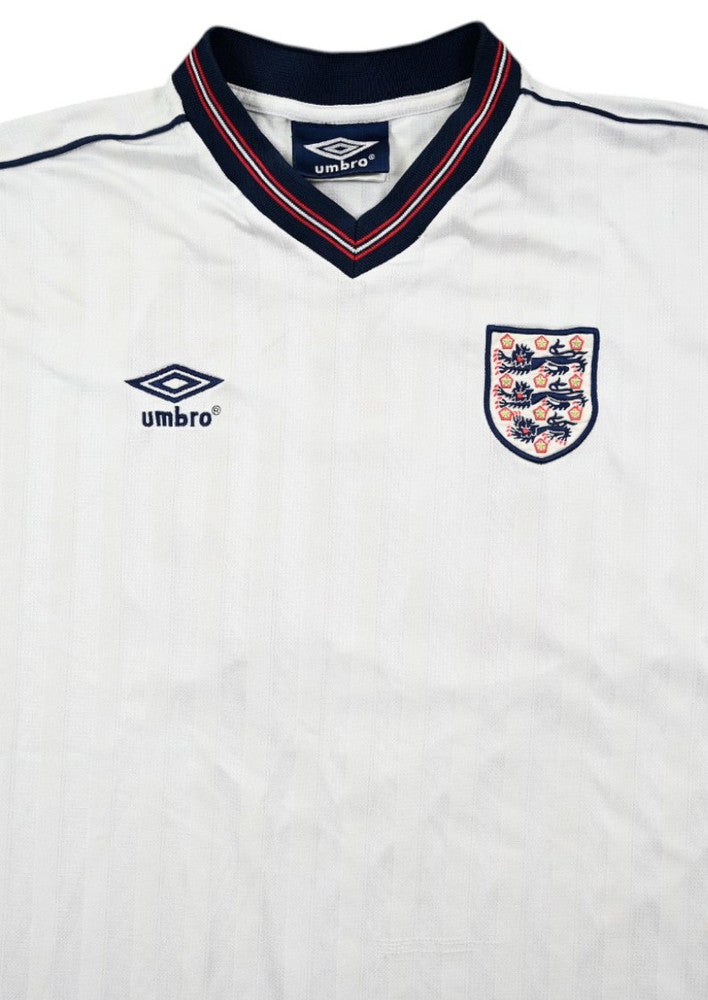 Maillot Angleterre 1986-87 Umbro Réédition Domicile Vintage L