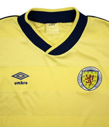 Maillot Écosse Extérieur Umbro 1986-88 Vintage Collector