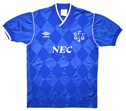 Maillot Everton Domicile 1986-1989 Umbro NEC Vintage XL Boys