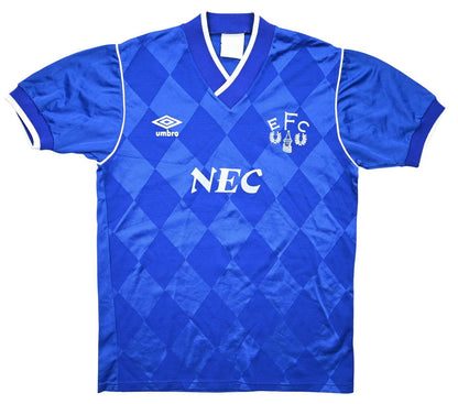 Maillot Everton Domicile 1986-1989 Umbro NEC Vintage XL Boys