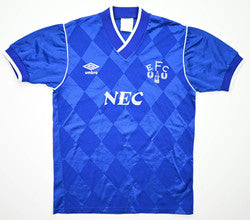 Maillot Everton Domicile 1986-1989 Umbro NEC Vintage XL Boys