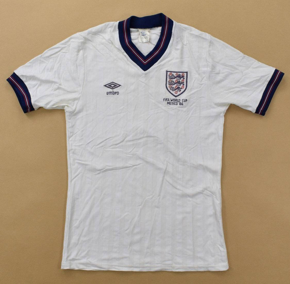 Maillot Angleterre 1986 Coupe du Monde Umbro vintage