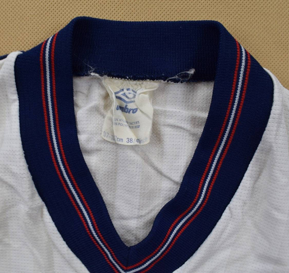 Maillot Angleterre 1986 Coupe du Monde Umbro vintage