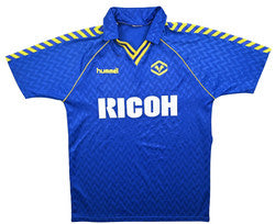 Maillot Hellas Verona 1987-89 Domicile Hummel RICOH vintage