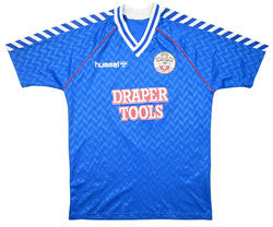 Maillot Southampton 1987-89 Hummel Domicile Vintage Draper Tools