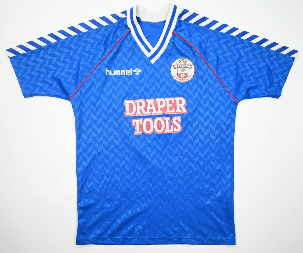 Maillot Southampton 1987-89 Hummel Domicile Vintage Draper Tools