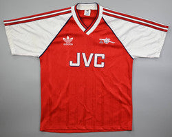 Maillot Arsenal 1988-90 Domicile Adidas JVC Vintage Collector
