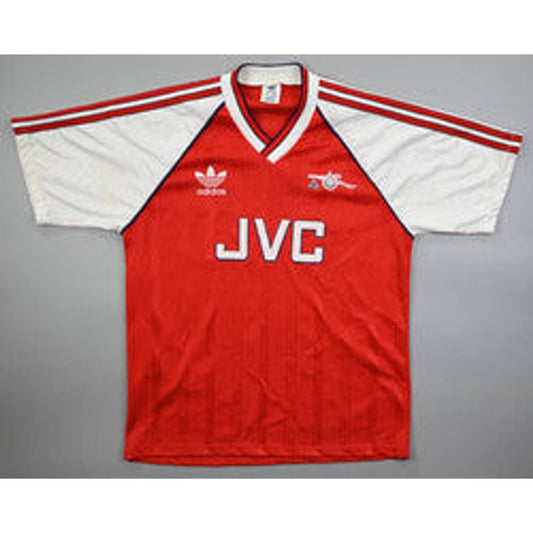 Maillot Arsenal 1988-90 Domicile Adidas JVC Vintage Collector