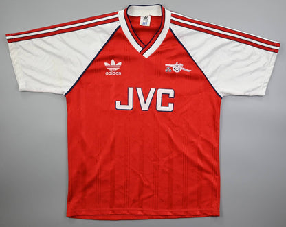 Maillot Arsenal 1988-90 Domicile Adidas JVC Vintage Collector