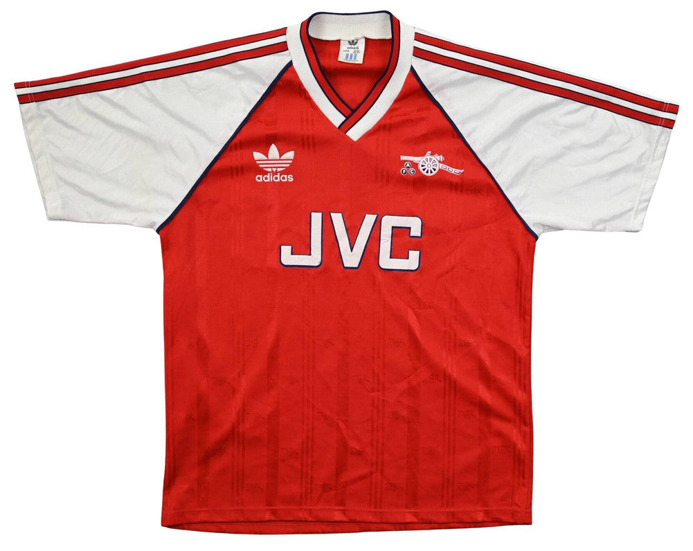 Maillot Arsenal 1988-90 Domicile Adidas JVC Vintage Collector