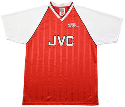 Maillot Arsenal Domicile 1988-90 JVC Score Draw Vintage