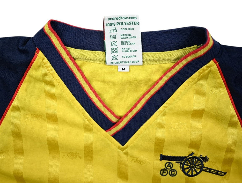 Maillot Arsenal Extérieur 1988-91 Score Draw JVC Vintage 9/10