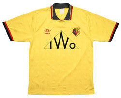Maillot Watford Extérieur Umbro 1988-91 vintage collector