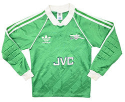 Maillot Arsenal Gardien Adidas Vintage 1989-1991 Boys S