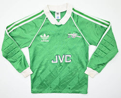 Maillot Arsenal Gardien Adidas Vintage 1989-1991 Boys S