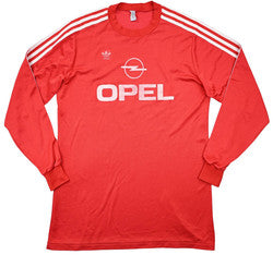 Maillot Bayern Munich 1989-91 Manches Longues Adidas OPEL Vintage