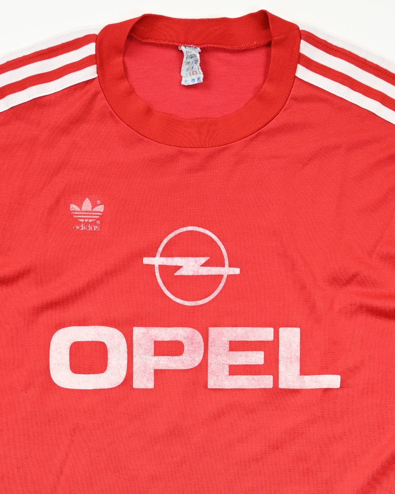 Maillot Bayern Munich 1989-91 Manches Longues Adidas OPEL Vintage