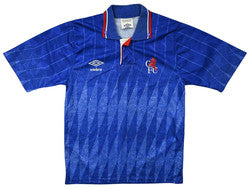 Maillot Chelsea 1989-91 Umbro Domicile Vintage L Boys