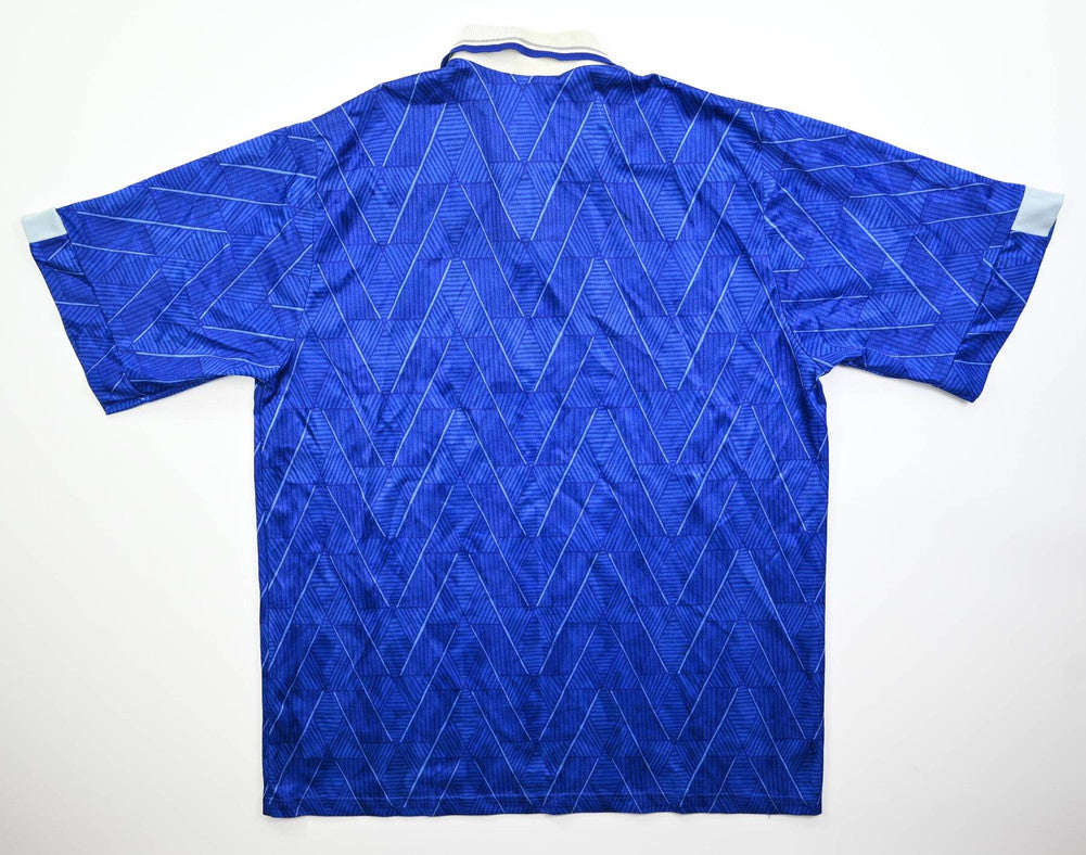 Maillot Everton 1989-91 Umbro Domicile Vintage NEC | XL