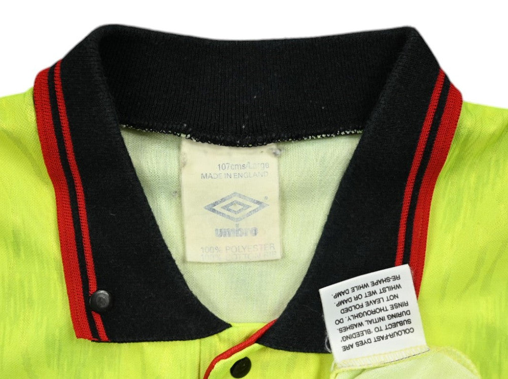 Maillot Sheffield United Extérieur Umbro 1989-91 vintage collector
