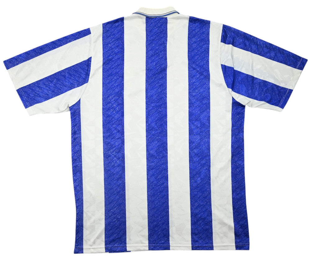 Maillot Sheffield Wednesday 1989-91 Domicile Umbro vintage XL