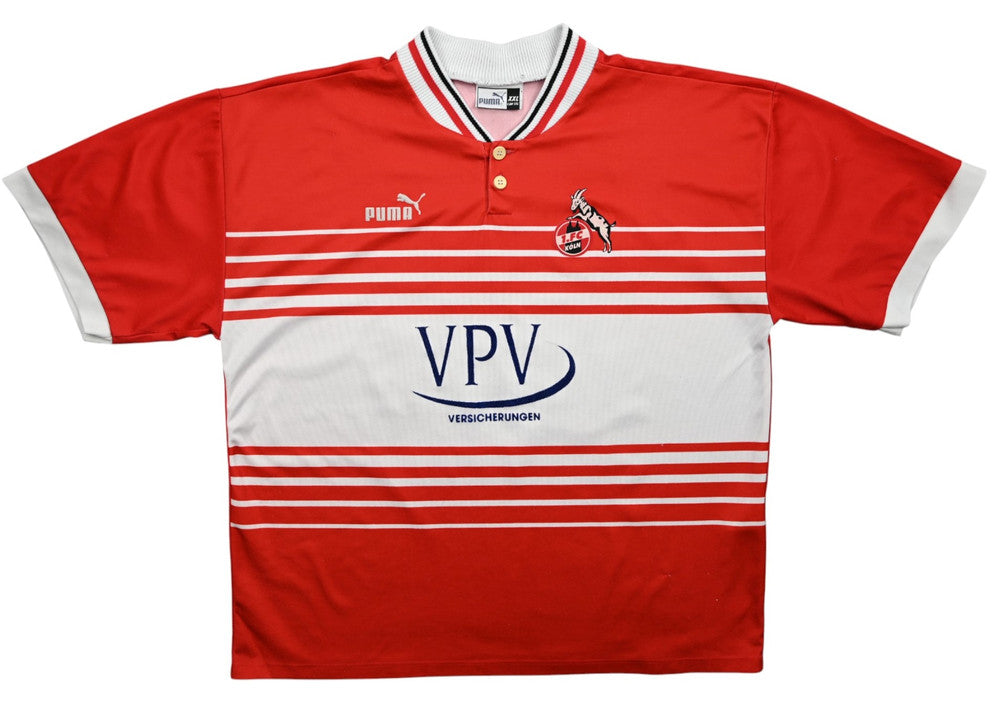 Maillot FC Köln Domicile Puma Vintage 90s A.SYDOW XXL