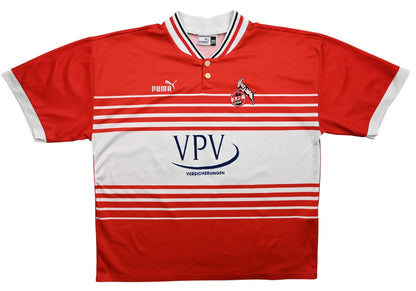 Maillot FC Köln Domicile Puma Vintage 90s A.SYDOW XXL