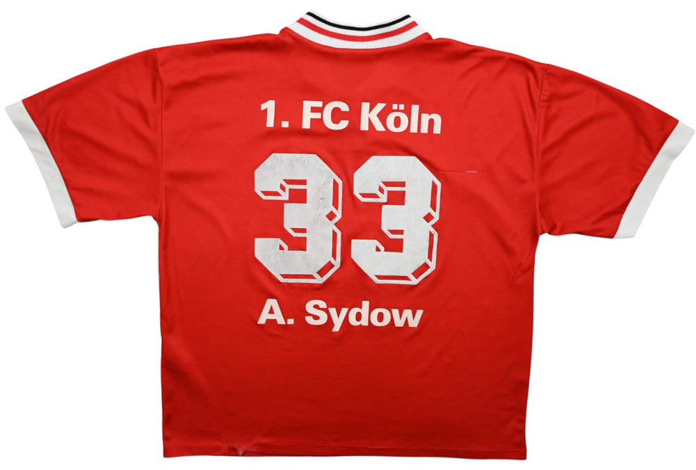 Maillot FC Köln Domicile Puma Vintage 90s A.SYDOW XXL