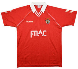 Maillot Benfica 1990-91 Hummel Domicile FNAC Vintage