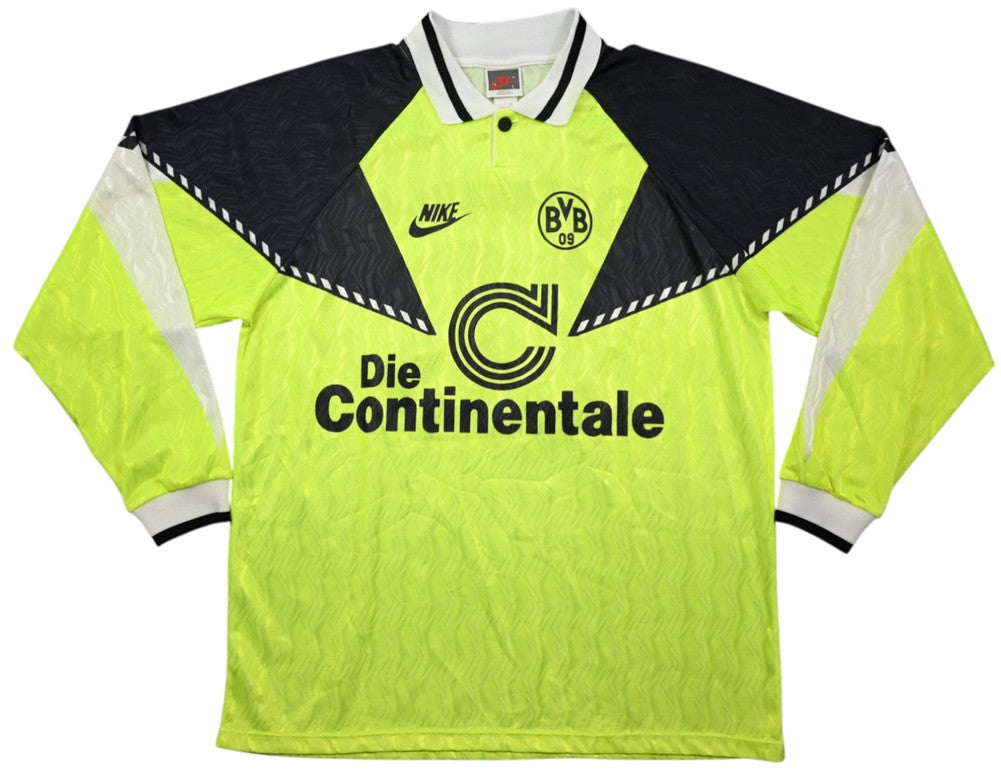 Maillot Extérieur Borussia Dortmund 1990-91 Nike Vintage L