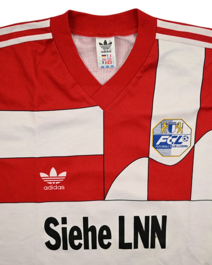 Maillot FC Luzern 1990-91 Adidas Domicile Vintage 9/10