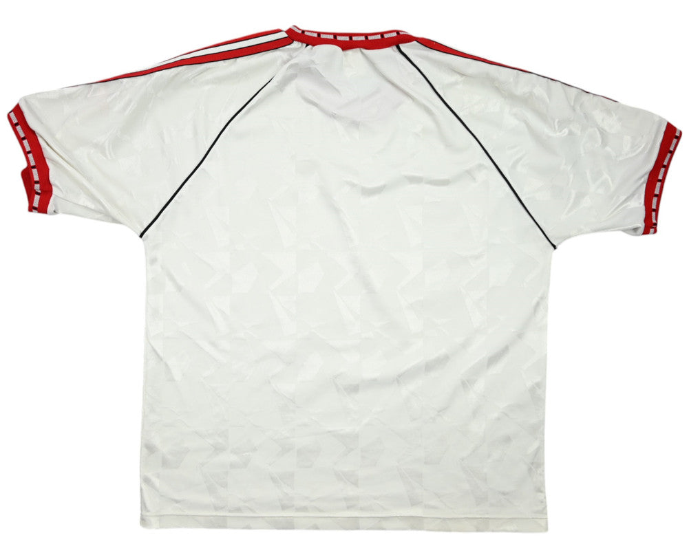 Maillot Manchester United 1990-91 Finale C2 Adidas vintage L