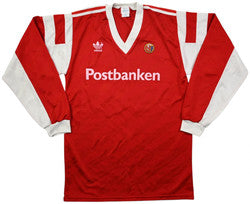 Maillot Norvège 1990-91 Domicile Adidas Manches Longues Vintage