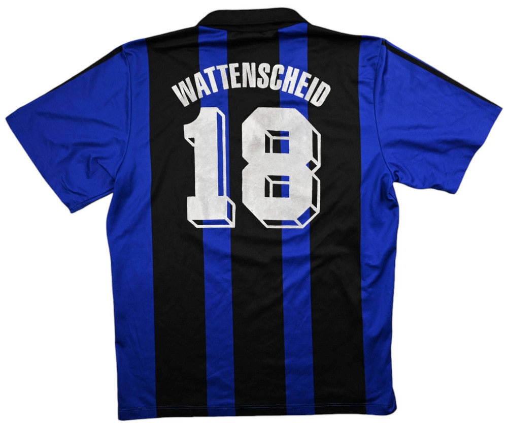 Maillot SG Wattenscheid 09 Domicile Adidas 1990-91 Vintage