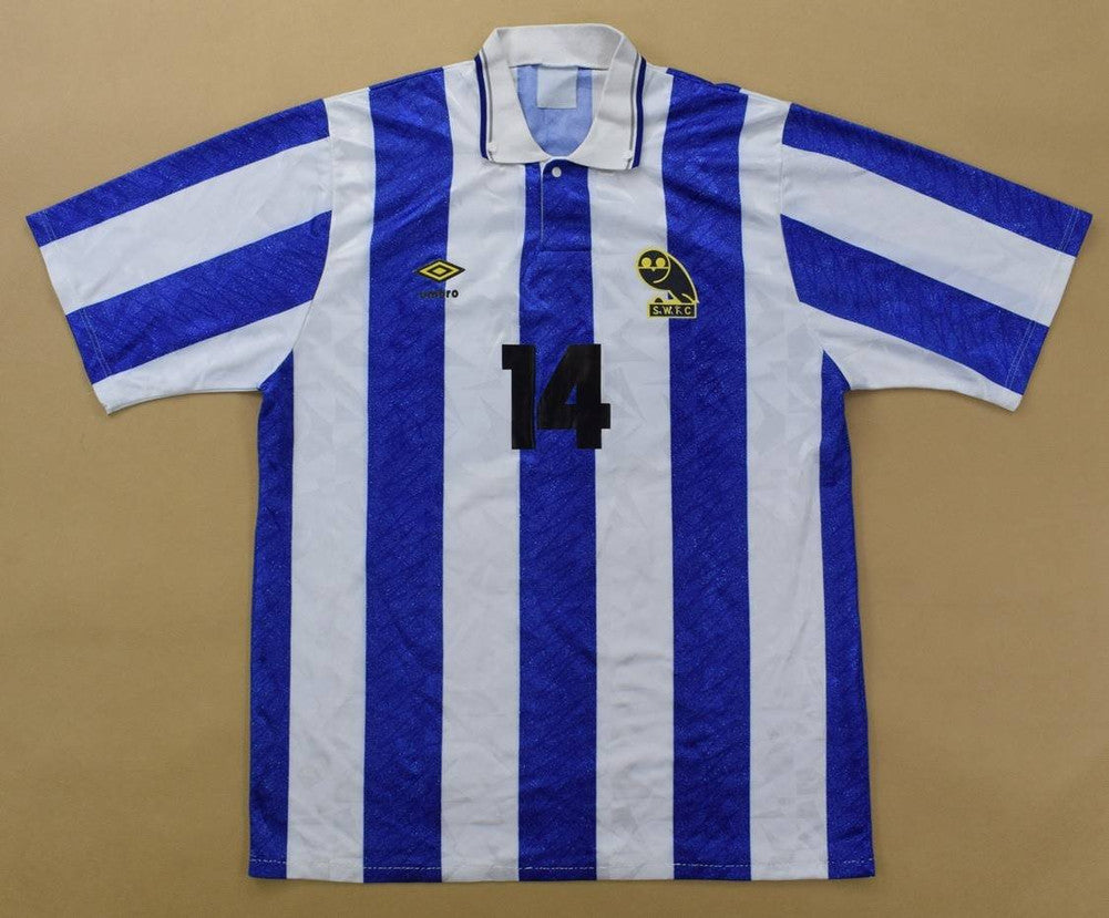 Maillot Sheffield Wednesday 1990-91 Domicile Umbro vintage
