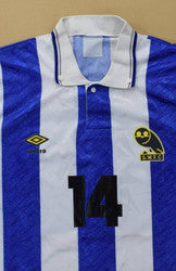Maillot Sheffield Wednesday 1990-91 Domicile Umbro vintage