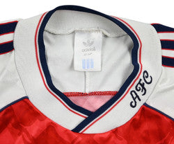 Maillot Arsenal 1990-92 Adidas Domicile JVC Vintage