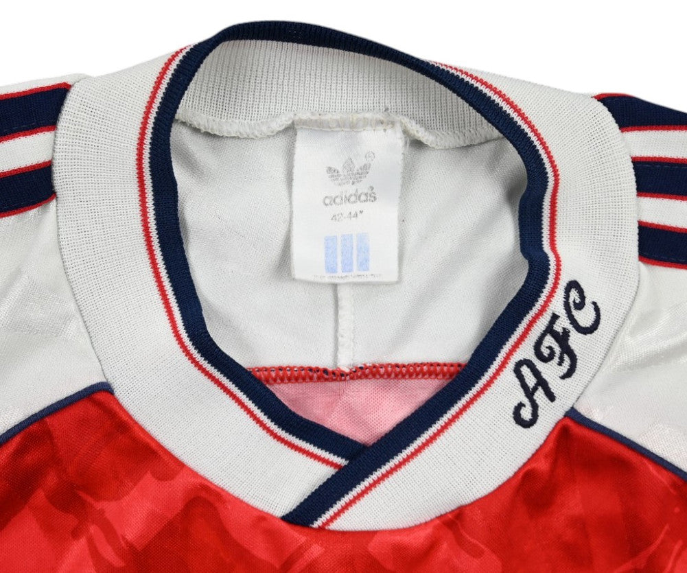 Maillot Arsenal 1990-92 Adidas Domicile JVC Vintage