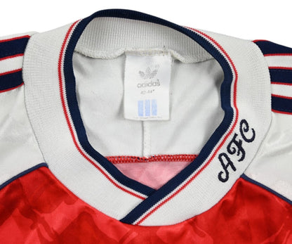 Maillot Arsenal 1990-92 Adidas Domicile JVC Vintage