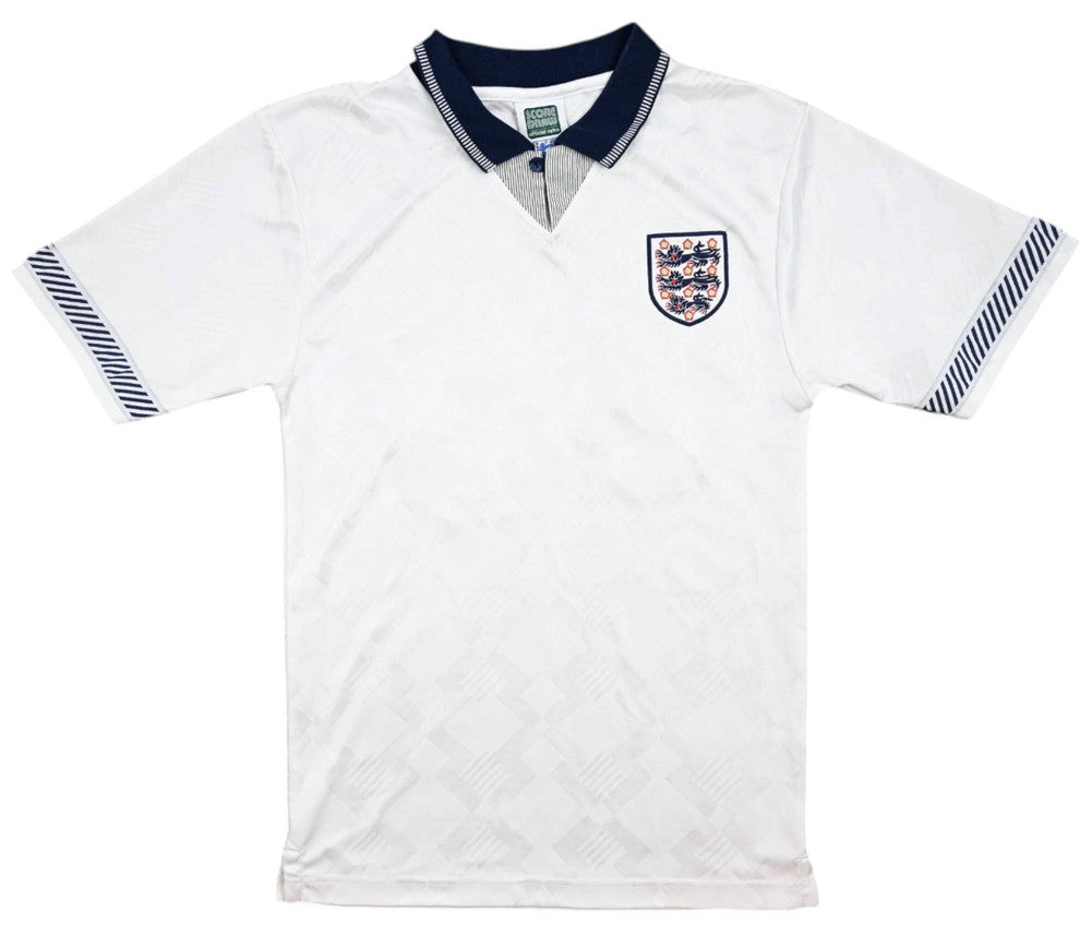 Maillot Angleterre 1990-92 Umbro #19 Gascoigne vintage S