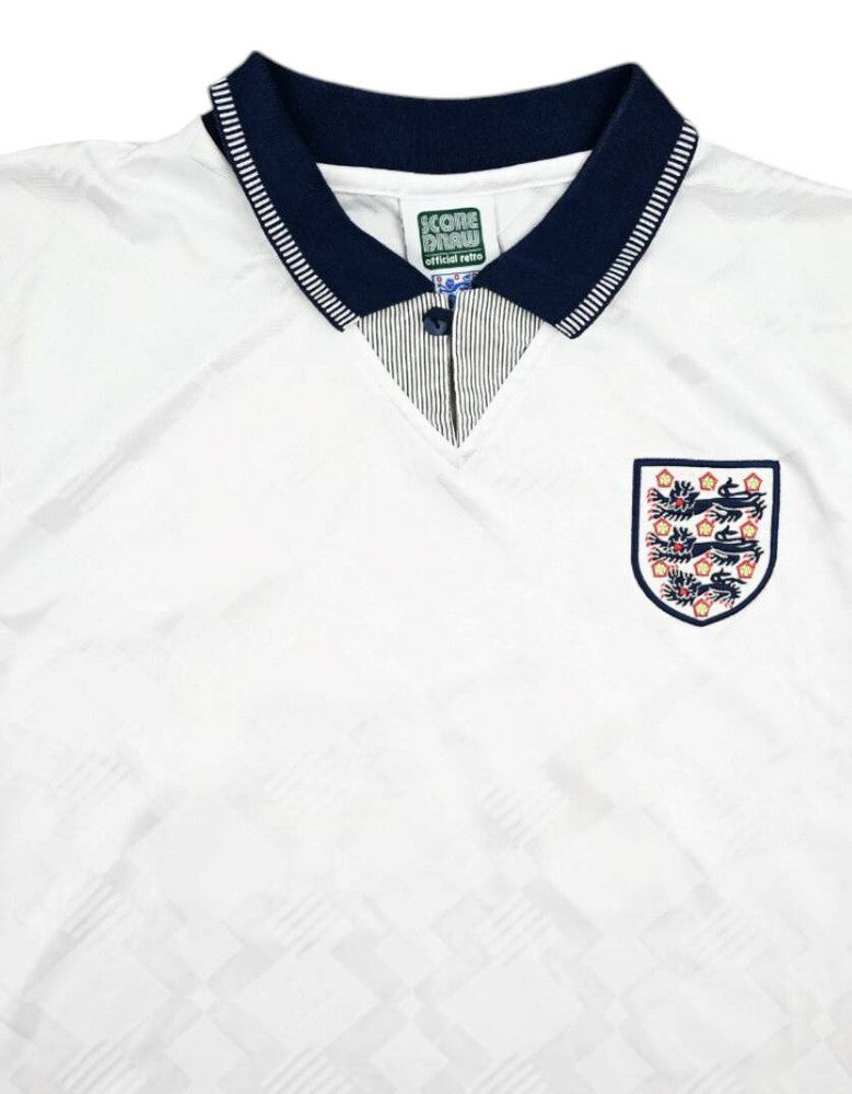 Maillot Angleterre 1990-92 Umbro #19 Gascoigne vintage S