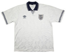 Maillot Angleterre Domicile 1990-92 Umbro Vintage | 9/10