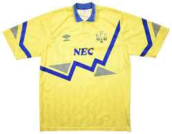 Maillot Everton Extérieur 1990-92 Umbro NEC Vintage — L