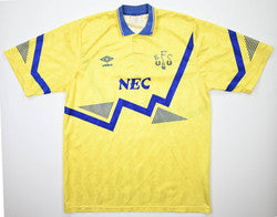 Maillot Everton Extérieur 1990-92 Umbro NEC Vintage — L