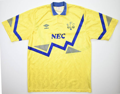 Maillot Everton Extérieur 1990-92 Umbro NEC Vintage — L
